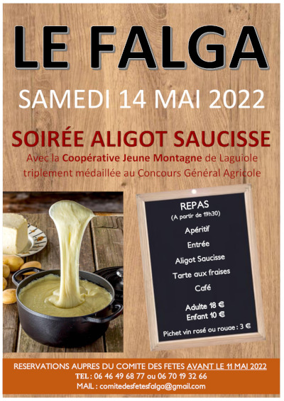 Soirée Aligot au Falga