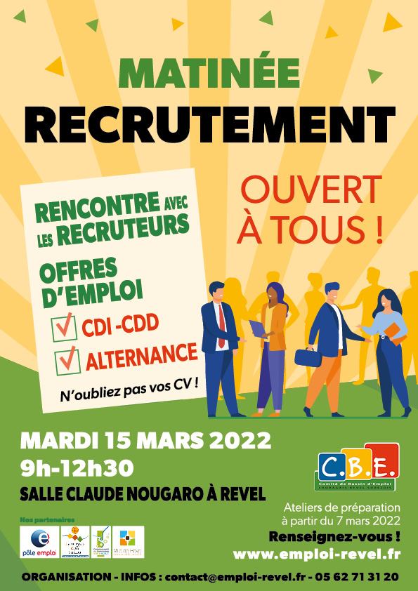 51 DRH ou responsable d’entreprise ont retenu un stand pour venir directement recruter : Industries, transport (marchandises , voyageurs, transport sanitaire),   logistique, conditionnement, fonction publique (tous postes), grande distribution, ébénisterie, bois et matériaux, industries agroalimentaires, services à la personne, santé, restauration, maraichage, ameublement, bâtiment, animation loisirs, sanitaire et social, banques, assurance courtage, métiers de la viande, immobilier, environnement, , etc … Des postes techniques, des postes de production , également des postes administratifs, vente ,etc…  