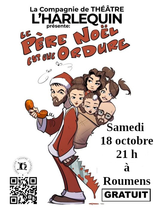 NB: Information donnée par les acteurs, mais non encore indiquée sur le sîte de l'Harlequin (le 11/09/2025)