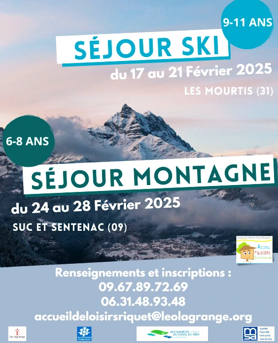 Séjour à la montagnes