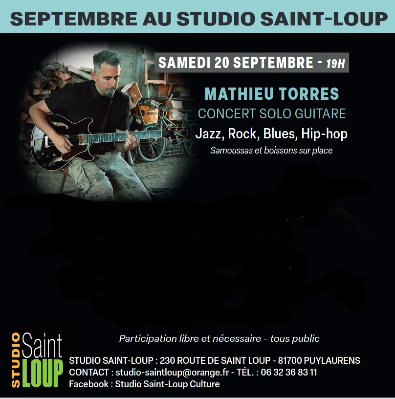 Mathieu Torres à Saint Loup