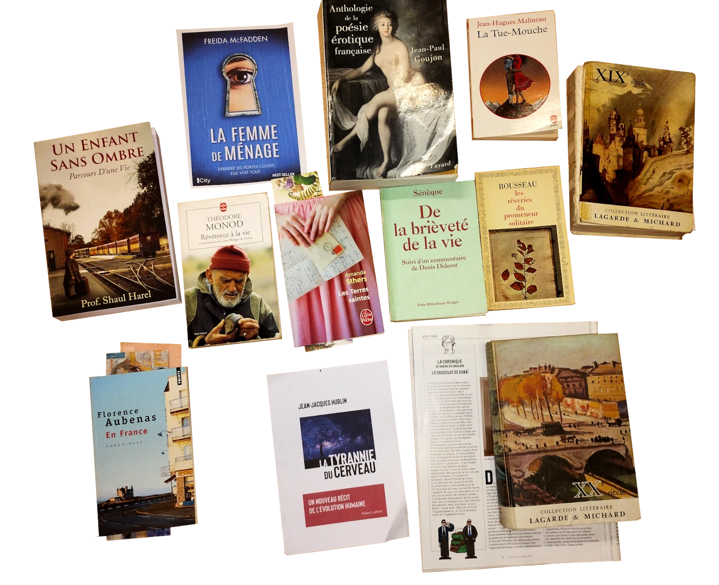 Livre, présentés au vent de la Plume, le 25 avril 2025
