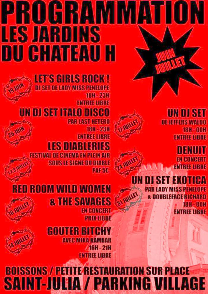 Programme du Chateau