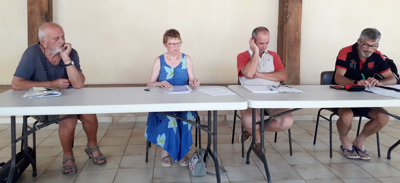 Roger Rouquet, Martine Le dantec, Eric Escaich, Serge Rouquet