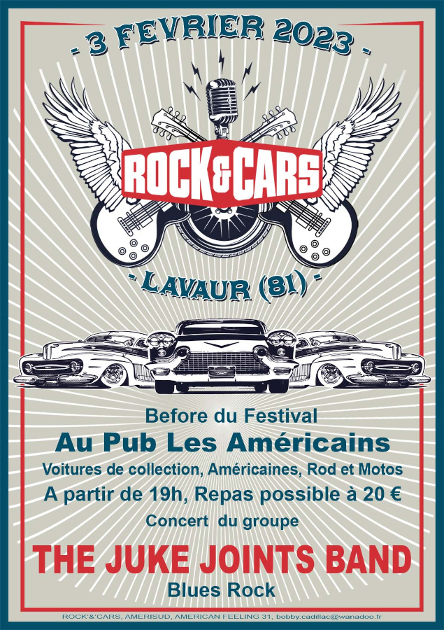 1er BEFORE du festival ROCK’&’CARS 2023