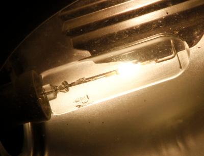 On voit bien qu'il ne s'agit pas de LED mais d'une ampoule plutôt puissante On voit bien qu'il ne s'agit pas de LED mais d'une ampoule plutôt puissante