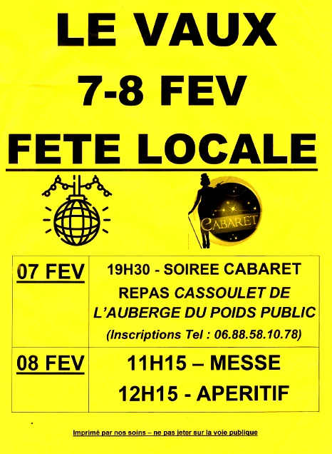 fête au Vaux fête au Vaux