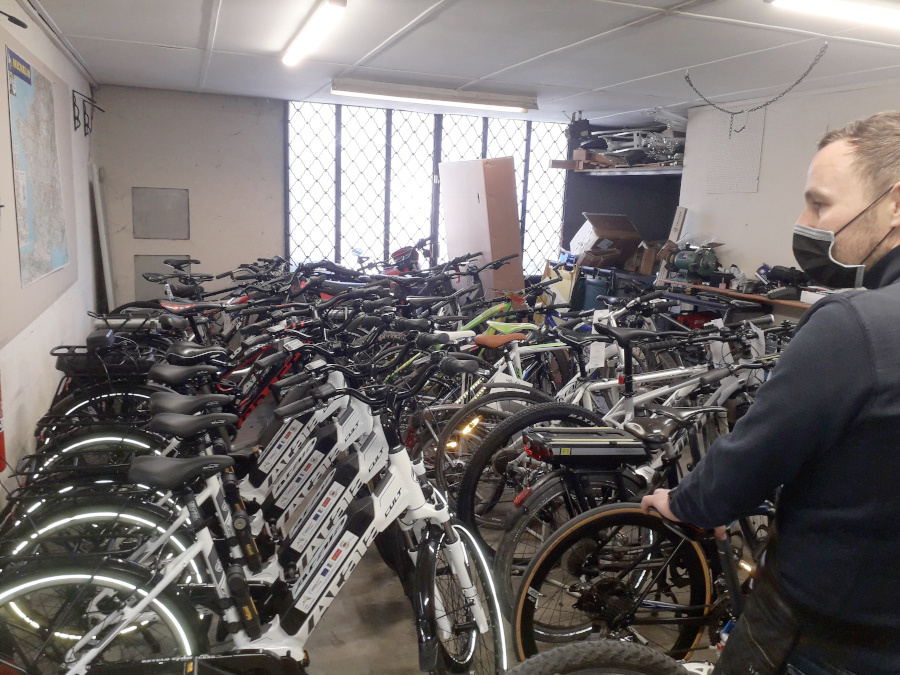 Les vélos ont été commandés via Revelo, vendeur et réparateur de vélo à Revel