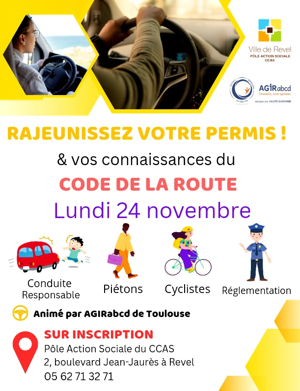 Annoncé par Mathilde Mancet, Directrice & Conseillère en Economie Sociale et Familiale, Pôle Action Sociale du CCAS de Revel Annoncé par Mathilde Mancet, Directrice & Conseillère en Economie Sociale et Familiale, Pôle Action Sociale du CCAS de Revel