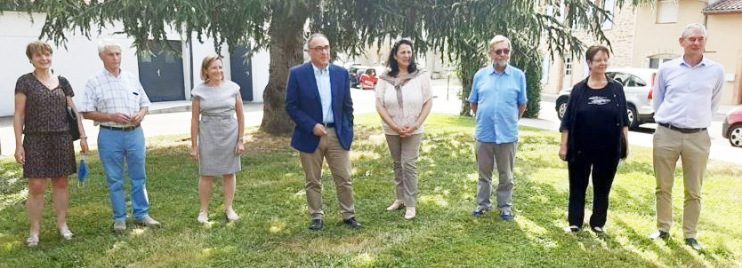 Le bureau exécutif de la communauté de communes (©Paul Halbedel – VDML) Le bureau exécutif de la communauté de communes (©Paul Halbedel – VDML)